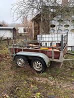 Dubbel ass aanhangwagen, Auto diversen, Aanhangers en Bagagewagens, Ophalen, Zo goed als nieuw