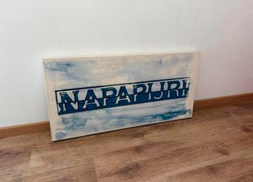 Origineel Napapijri kunstwerk/ schilderij op doek. beschikbaar voor biedingen