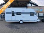 Hobby Excellent Edition 490 KMF 2024 BLACKLINE ACTIE!, Caravans en Kamperen, Caravans, Treinzit, Bedrijf, Vast bed, 1250 - 1500 kg