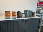 Collectie Pingouin garage olie blikken, Verzamelen, Ophalen of Verzenden, Gebruikt, Overige, Overige merken