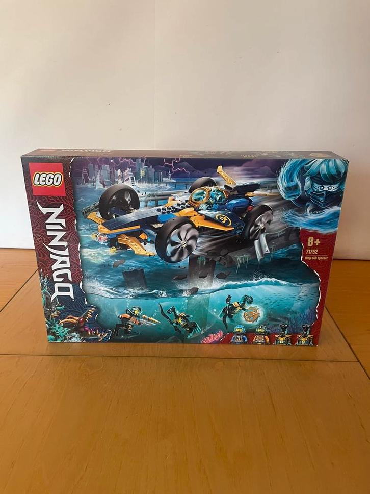 Lego Ninjago Ninja Sub Speeder 71752 NIEUW/SEALED, Kinderen en Baby's, Speelgoed | Duplo en Lego, Zo goed als nieuw, Lego, Ophalen of Verzenden