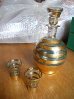 carafe et deux petits verres année 1920 / 1940, Antiquités & Art, Enlèvement