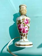 antieke porseleinen lampvoet, handbeschilderd, Ophalen of Verzenden
