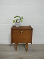 Vintage midcentury nachtkastje | retro kastje, Ophalen of Verzenden, Zo goed als nieuw