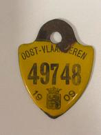 Fietsplaat 1909 plaque velo taksplaat opruiming vintage, Ophalen of Verzenden