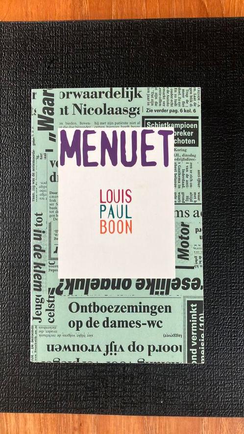 Louis Paul Boon - Menuet, Livres, Littérature, Comme neuf, Enlèvement ou Envoi