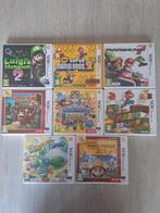 Nintendo 3DS 8 games Mario Luigi Donkey Kong  yoshi, Zo goed als nieuw, Ophalen