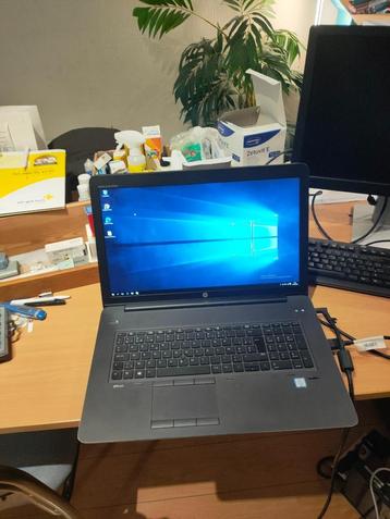 Laptop HP Zbook 17 G4 - 20 GB RAM - SSD 256 GB beschikbaar voor biedingen