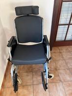 Rolstoel Vermeiren eclips XL, Diversen, Rolstoelen, Ophalen, Inklapbaar, Zo goed als nieuw, Duwrolstoel