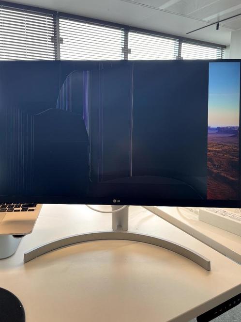 Computerscherm LG 27UN83A met defect LCD/OLED paneel, Computers en Software, Monitoren, Gebruikt, 60 Hz of minder, DisplayPort