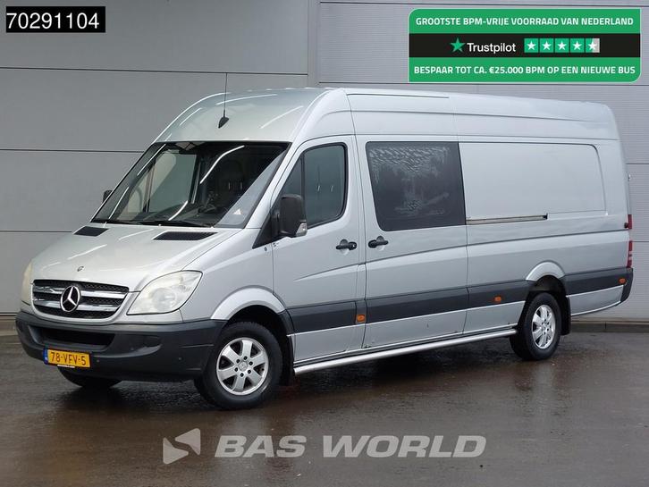 Mercedes Sprinter 318 CDI 3.0L V6 Automaat Dubbel Cabine 2x, Auto's, Bestelwagens en Lichte vracht, Bedrijf, Te koop, Achteruitrijcamera