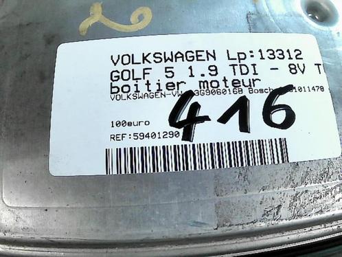 Boitier moteur VW Golf 5 1.9TDi 77kw 03G906016B  (416), Autos : Pièces & Accessoires, Autres pièces automobiles, Utilisé, Enlèvement ou Envoi