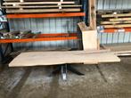 Planche  plateau Orme chene table 300cm artisan tafel tisch, Plank, Ophalen of Verzenden, Zo goed als nieuw