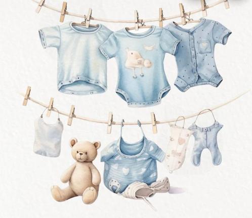 Ruim aanbod baby kledij van 0 tot 9 maanden, Kinderen en Baby's, Babykleding | Baby-kledingpakketten, Zo goed als nieuw, Ophalen