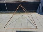 Koperen piramide 120 cm hoog, Antiek en Kunst, Ophalen, Koper