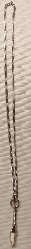 Twice as Nice Ketting + hanger Heren, Handtassen en Accessoires, Kettingen, Overige kleuren, Nieuw, Ophalen of Verzenden, Overige materialen