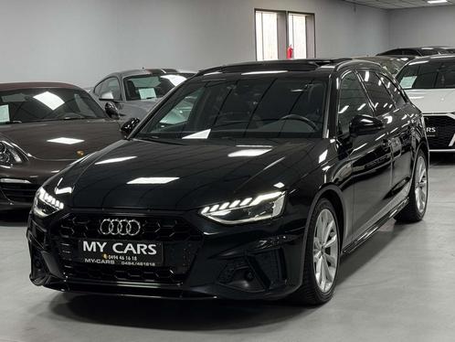 Audi A4 2.0 TDI S-Tronic S-Line Full Black Pano (bj 2022), Auto's, Audi, Bedrijf, Te koop, A4, 360° camera, ABS, Achteruitrijcamera