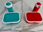 Set van 2 brooddozen en drinkbekers van mepal, Ophalen of Verzenden, Gebruikt