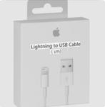 Schitterende Apple Lightning-naar-USB-kabel in de verpakking, Ophalen, Zo goed als nieuw