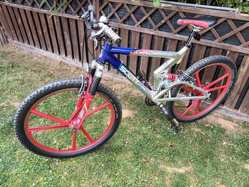 scott usa mtb vtt retro vintage oldschool full suspension, Fietsen en Brommers, Fietsen | Mountainbikes en ATB, Gebruikt, Heren