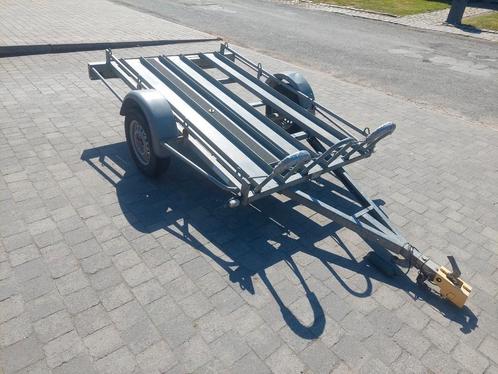 Remorque moto 3 rails, Auto diversen, Aanhangers en Bagagewagens, Gebruikt, Ophalen