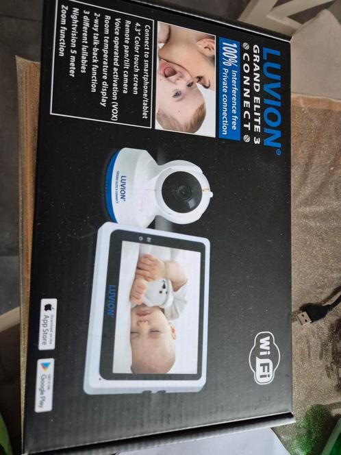Babyfoon/camera Luvion Grand Elite 3 connect - 4.3 inch, Kinderen en Baby's, Babyfoons, Ophalen