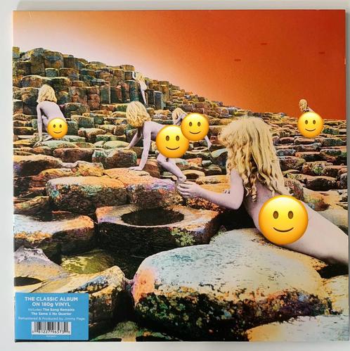 Led Zeppelin - Houses of the Holy - reissue 2014 lp., Cd's en Dvd's, Vinyl | Rock, Zo goed als nieuw, Ophalen of Verzenden