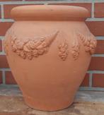 Bloempotten, Tuin en Terras, Ophalen, Zo goed als nieuw, Rond, Terracotta