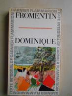 Eugène Fromentin, "Dominique", Gelezen, Europa overig, Eugène Fromentin, Ophalen of Verzenden