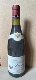 Grand vin des Côtes du Rhône Hermitage Grafé Lecocq 1990, Verzamelen, Ophalen, Frankrijk, Nieuw, Rode wijn