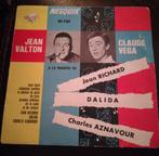Nesquik - dalida, aznavour, Richard- vinyl pub 45trs flexibl, Comme neuf, Enlèvement ou Envoi