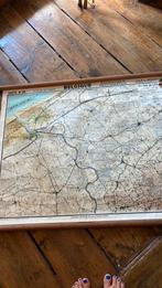 Ancienne carte de géographie Mer du Nord, Antiquités & Art, Géographie