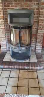 Houtkachel met speksteen (merk Dan Skan), Ophalen, Gebruikt, Houtkachel, Vrijstaand
