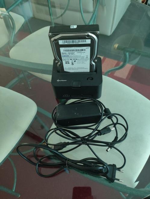 sharkoon quickport combo, Audio, Tv en Foto, Decoders en Harddiskrecorders, Gebruikt, Harddiskrecorder, Ophalen of Verzenden