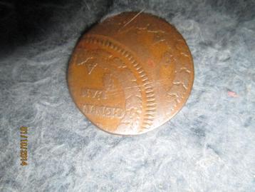 Pièce fautée cinq centimes Dupré grand modèle, 18è, France, Enlèvement ou Envoi, France, Monnaie en vrac