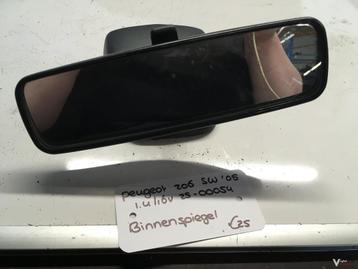 Peugeot 206 Sw 1.4 16v 2005 2500054   Binnenspiegel  beschikbaar voor biedingen