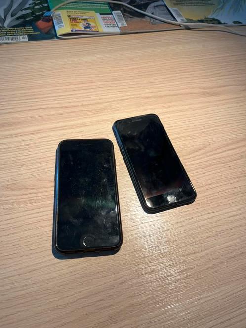 iPhone 7, Telecommunicatie, Mobiele telefoons | Apple iPhone, Gebruikt, 128 GB, Zonder abonnement, iPhone 7, Zwart, Ophalen