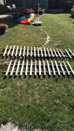 Houten schutting, Tuin en Terras, Ophalen, Met poort, Gebruikt, Tuinhek