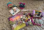 Lego friends magische caravan en rijdende kapper, Ophalen of Verzenden, Zo goed als nieuw, Lego