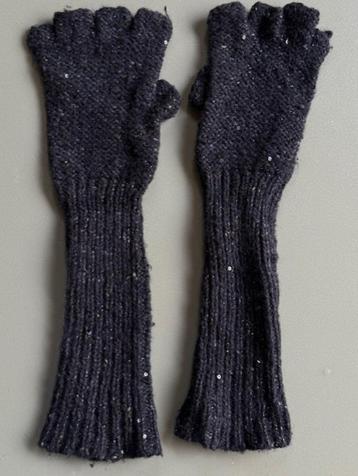 Lange gebreide handschoenen Zadig & Voltaire, halve vingers beschikbaar voor biedingen