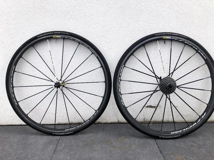 Mavic Ksyrium Pro Exalith - Wielset, Fietsen en Brommers, Fietsonderdelen, Gebruikt, Racefiets, Wiel, Ophalen of Verzenden