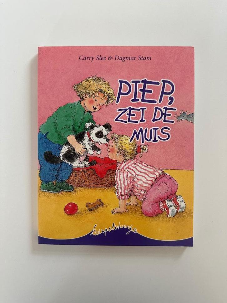 Kinderboek Piep zei de muis van Carry Slee, Boeken, Kinderboeken | Jeugd | onder 10 jaar, Zo goed als nieuw, Ophalen