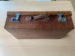 Vintage koffer, Handtassen en Accessoires, Slot, Gebruikt, Minder dan 35 cm, Minder dan 50 cm