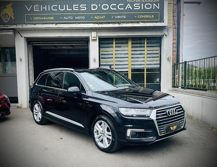 Audi Q7 e-tron 3.0 TDi V6 Quattro Tiptronic ACTUEEL AANBOD, Auto's, Audi, Bedrijf, Te koop, Q7, 4x4, ABS, Achteruitrijcamera, Adaptive Cruise Control