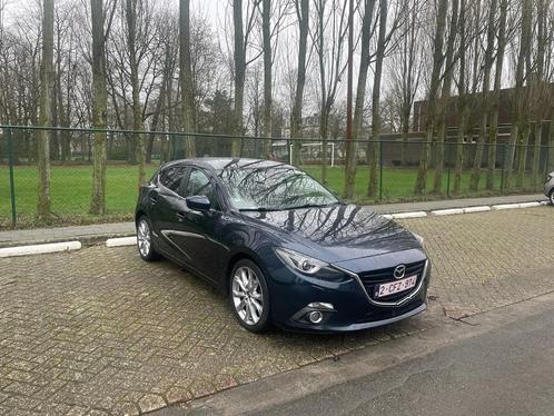 Mazda 3 2.2 Sport Diesel, Autos, Mazda, Particulier, Diesel, Euro 6, 5 portes, Automatique, Bleu, Noir, Enlèvement