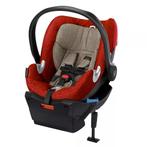 Cybex babystoel Aton Platinum + isofix base, Autogordel of Isofix, Verstelbare rugleuning, Zo goed als nieuw, 0 t/m 13 kg
