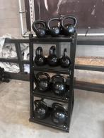 Kettlebells 4kg t/m 32kg + Opbergrek, Ophalen, Gebruikt, Kettlebell