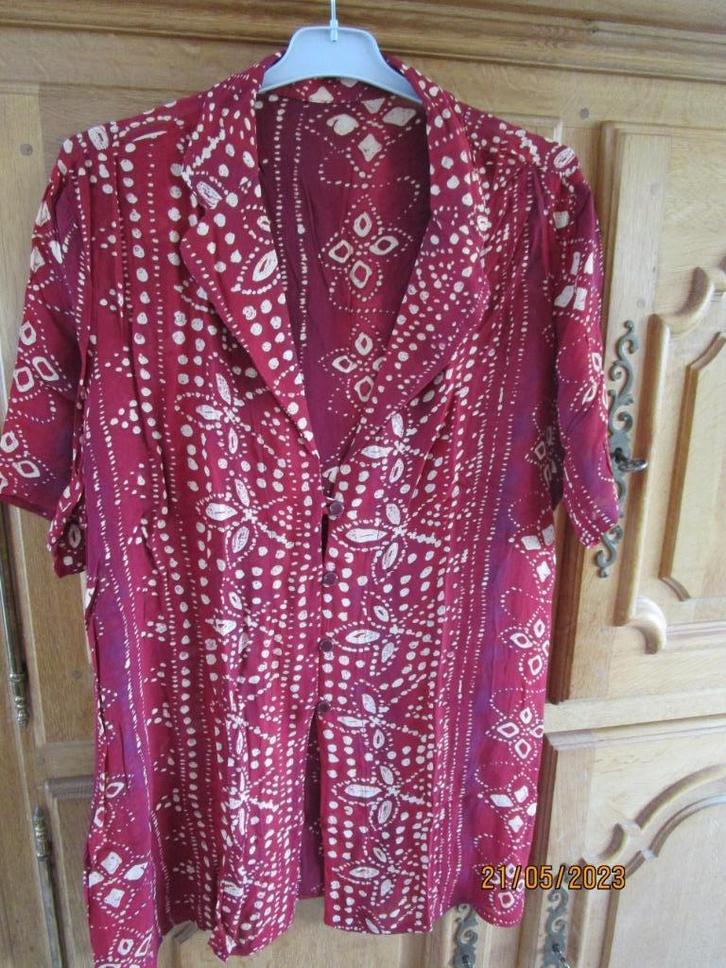Tunique, Kleding | Dames, Blouses en Tunieken, Zo goed als nieuw, Maat 42/44 (L), Beige, Ophalen of Verzenden