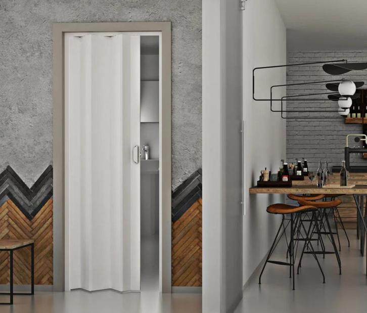 NU AANBIEDING! Marley Piazza vouwdeur zonder glas wit 83x204, Audio, Tv en Foto, Hoofdtelefoons, Nieuw, Over oor (circumaural)