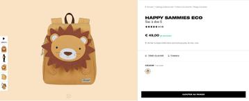Happy Sammies kinderrugzak. beschikbaar voor biedingen
